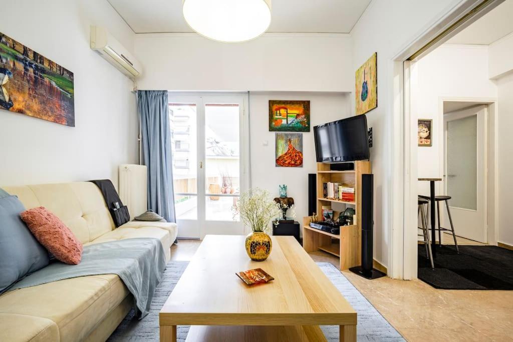 Athens Paradise Cozy 53 Sqm Apartament Near To Metro Zewnętrze zdjęcie