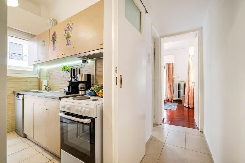 Athens Paradise Cozy 53 Sqm Apartament Near To Metro Zewnętrze zdjęcie