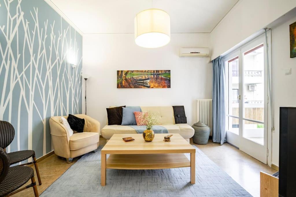 Athens Paradise Cozy 53 Sqm Apartament Near To Metro Zewnętrze zdjęcie